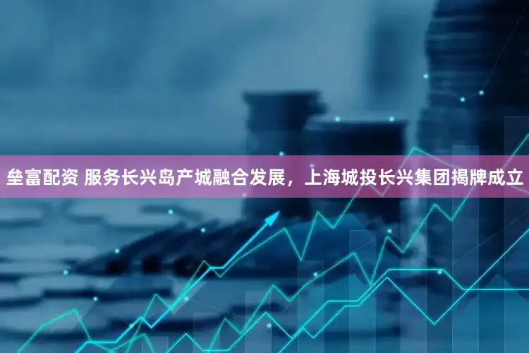 垒富配资 服务长兴岛产城融合发展，上海城投长兴集团揭牌成立